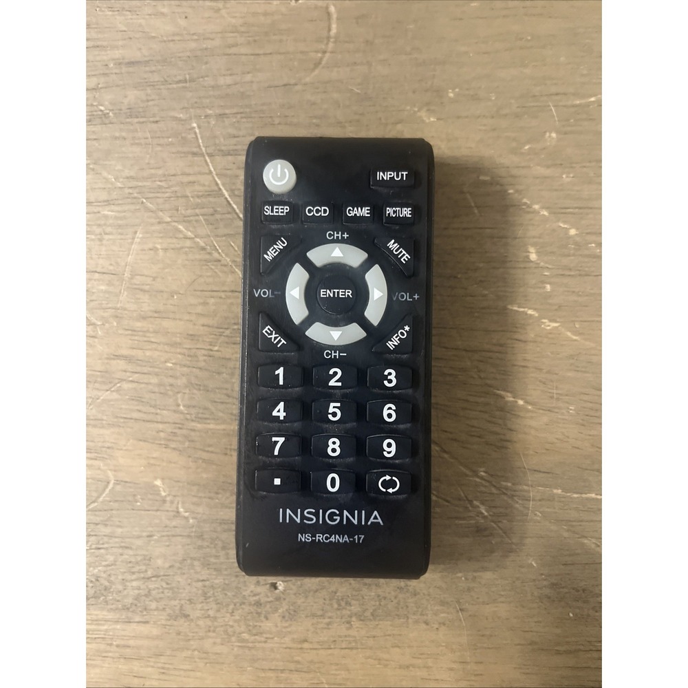 Insignia‎ Genuine OEM NS-RC4NA-17 Remote Control for LED HDTV